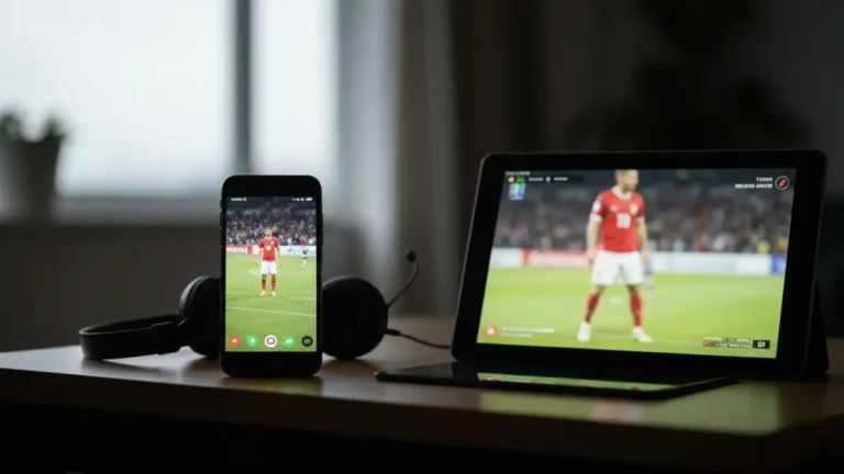 Adaptacyjny bitrate w streamingu meczów - dlaczego jakość spada - hero image