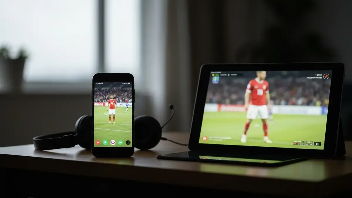 Adaptacyjny bitrate w streamingu meczów - dlaczego jakość spada - hero image