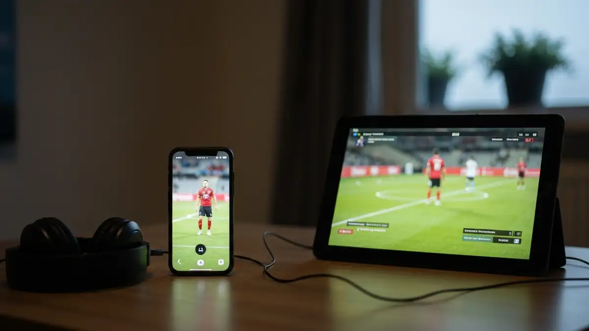 Aplikacje sportowe na telefon do oglądania meczów na żywo - hero image