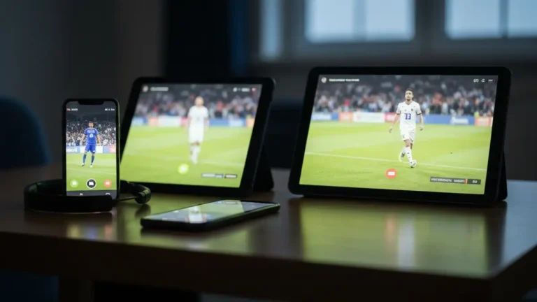 Streaming meczów na telewizorze - jak puścić transmisję z telefonu - hero image
